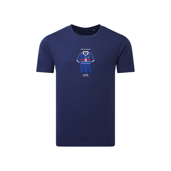 France 98 France Home Kit T-Shirt Navy – From The Terraces