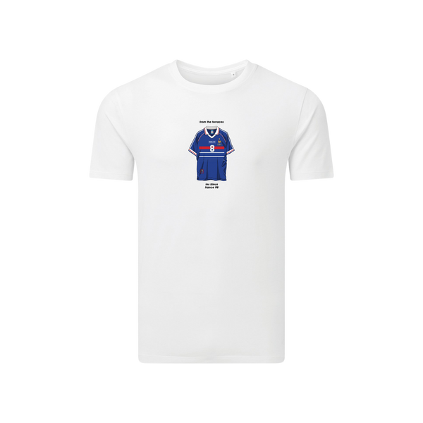 France 98 France Home Kit T-Shirt White – From The Terraces