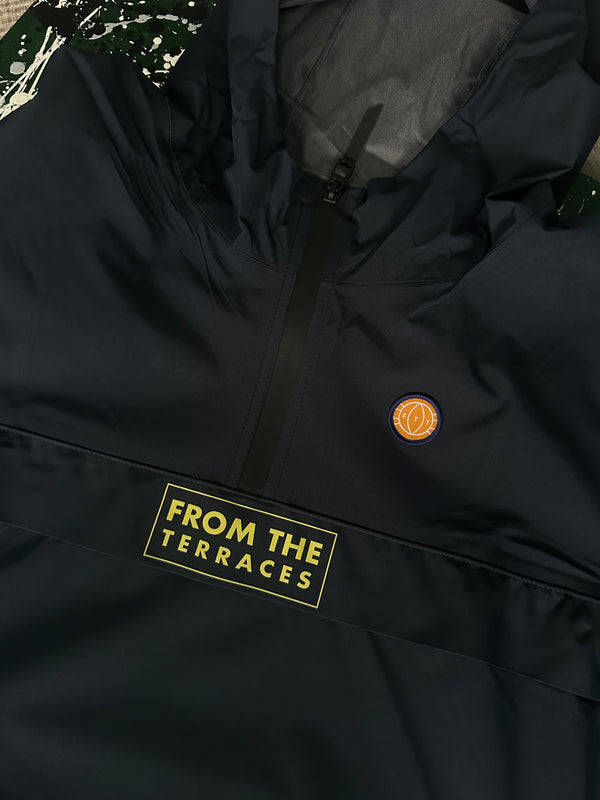 The Awayday Waterproof 1/4 Zip Windbreaker - Navy
