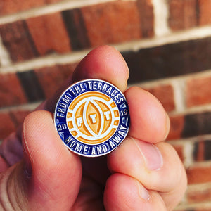 Home and Away Pin Badge - From The Terraces