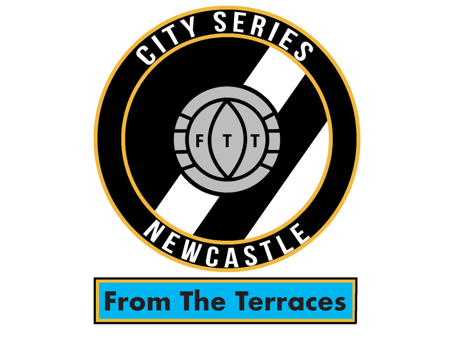 Newcastle City Series Tee - Black & White - From The Terraces
