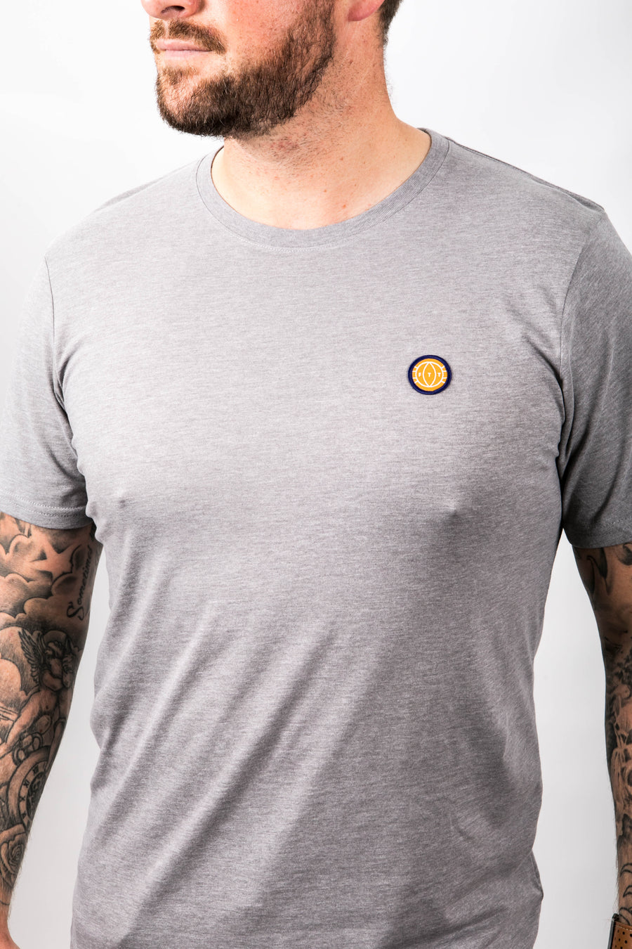 Light Marl Grey FTT T-Shirt