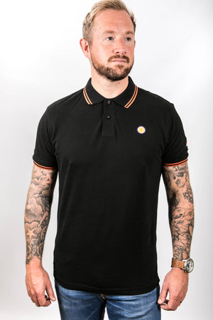 Black and Orange Tipped FTT Polo