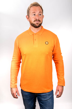 FTT Orange Long Sleeved Polo