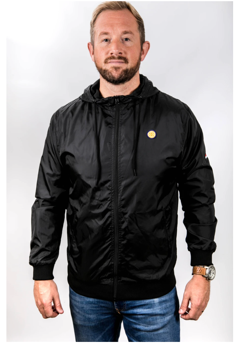 Outlet - 2XL Black Mowbray Jacket with Red and White Sleeve
