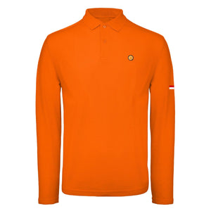 FTT Orange Long Sleeved Polo