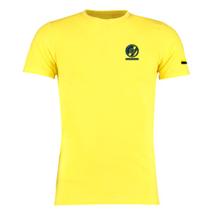 Stockholm Series Tee - Yellow & Black - From The Terraces