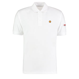 White FTT Short Sleeved Polo Red & White - From The Terraces