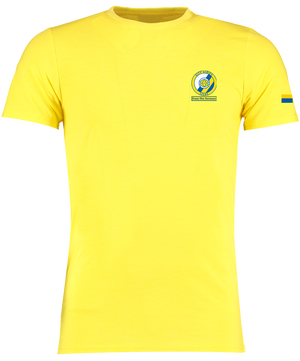 Leeds City Series Tee - Blue and Yellow - From The Terraces