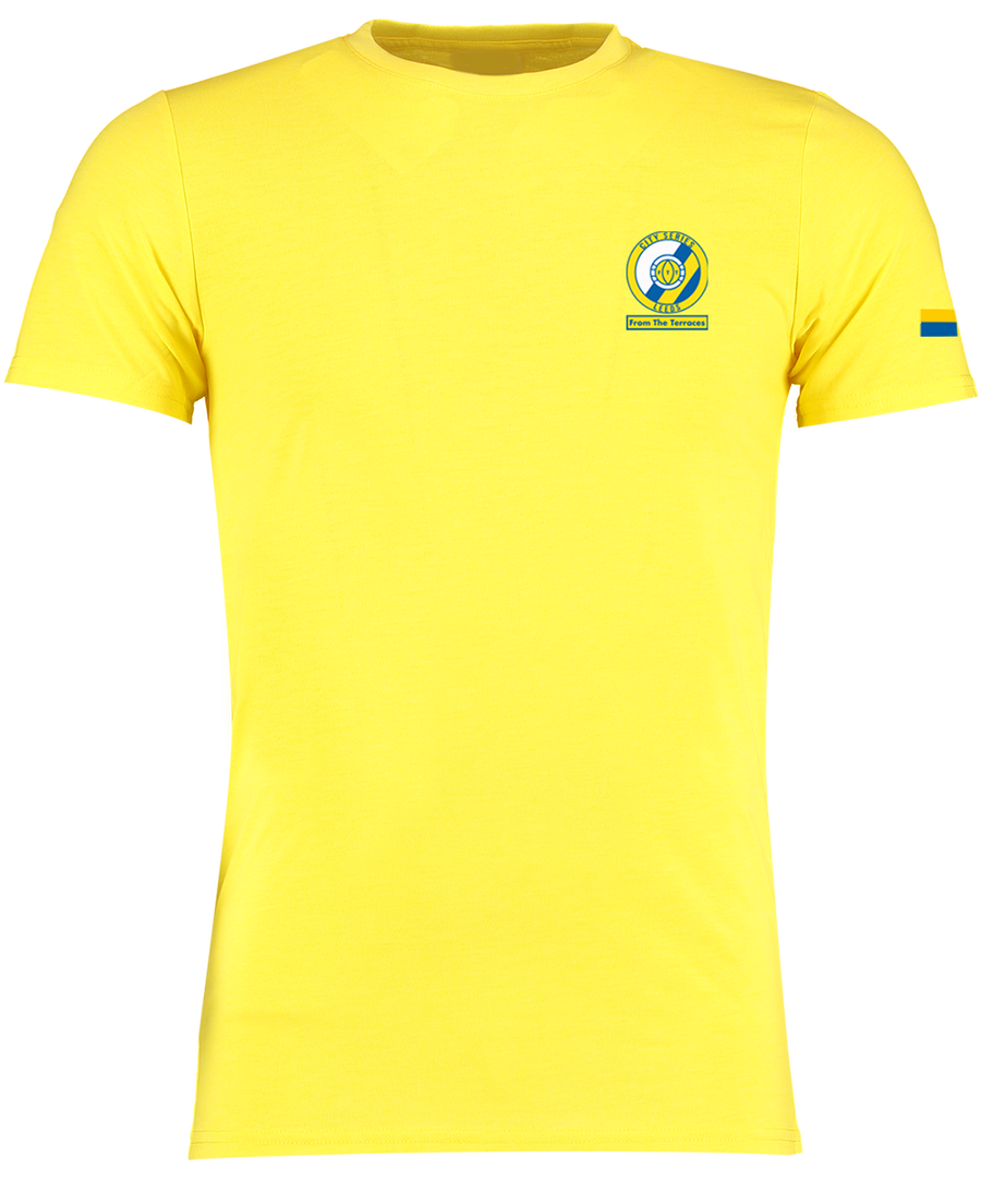 Leeds City Series Tee - Blue and Yellow - From The Terraces